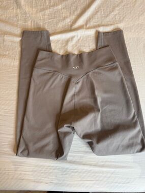 Womens 437 High-Waist Leggings in Taupe